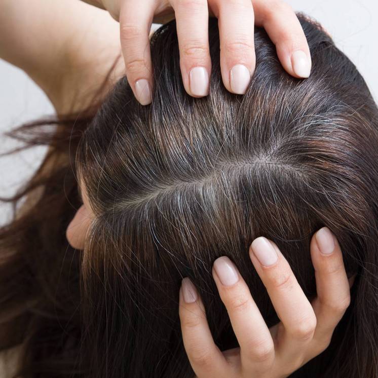 Collagène marin cheveux gris et blancs, complexe revive hair