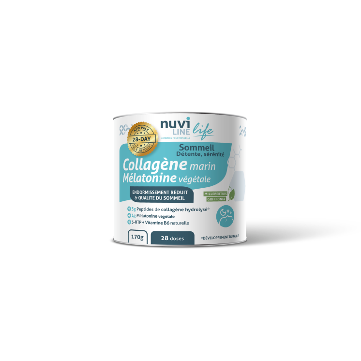 Collagène Marin Sommeil - Sérénité - Mélatonine et 5-HTP