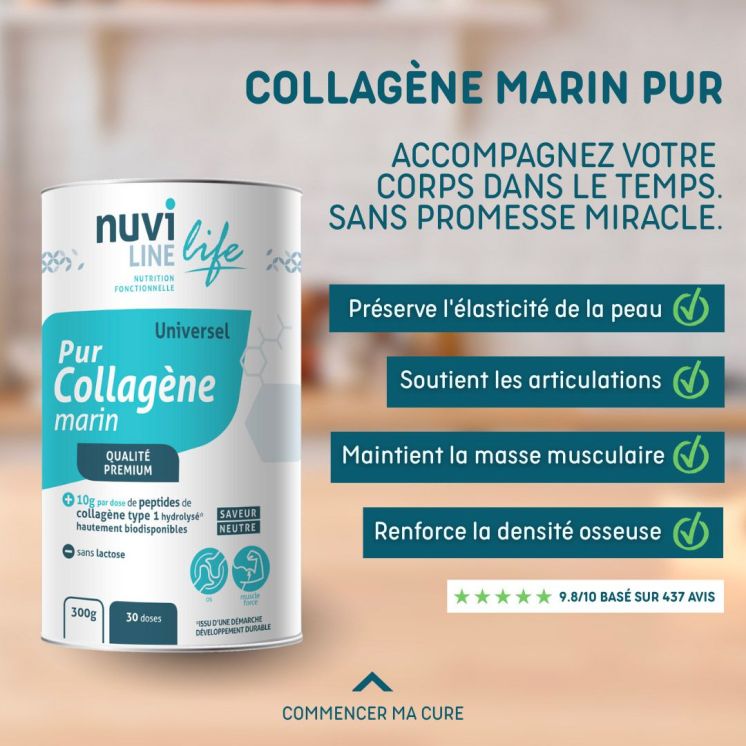 Collagène marin en poudre - Complément Alimentaire