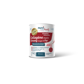 Collagène marin - Vitalité, avec ginseng rouge et fer