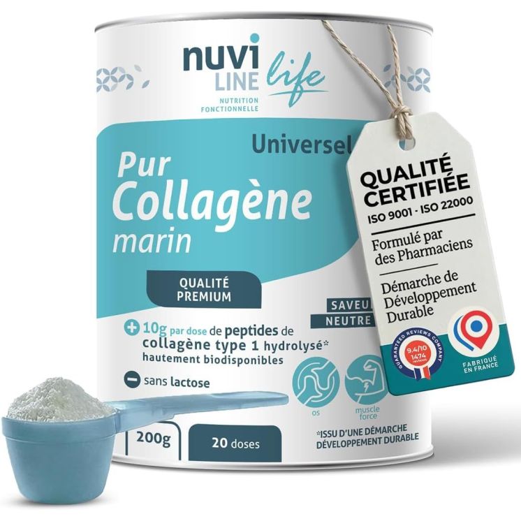 Collagène Marin en Poudre - Pur et Naturel - 200g