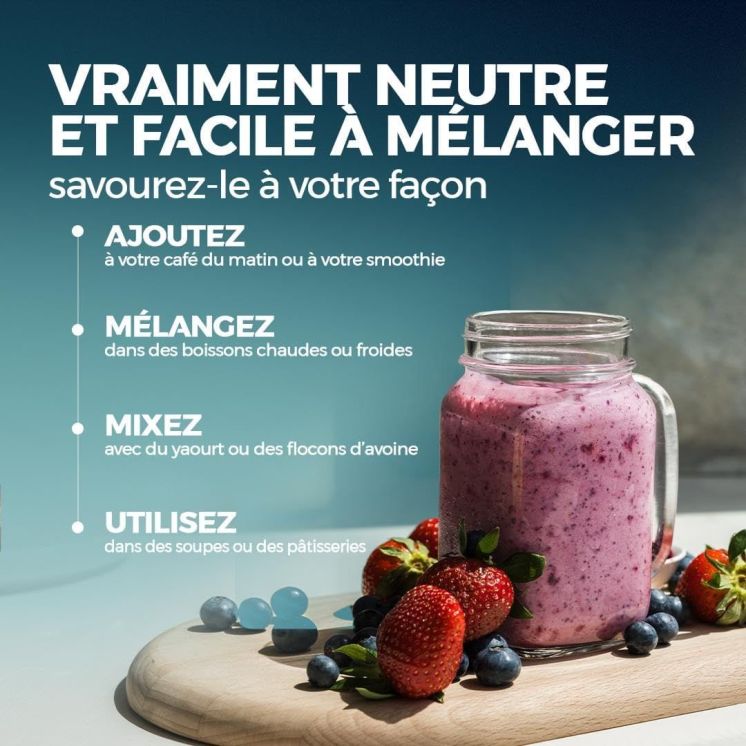 Collagène marin Energie vitale et antioxydant Coenzyme Q10 - Ubiquinol