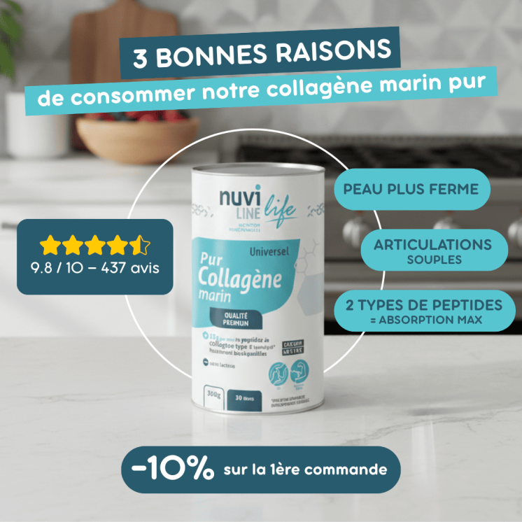 Collagène marin en poudre - Complément Alimentaire