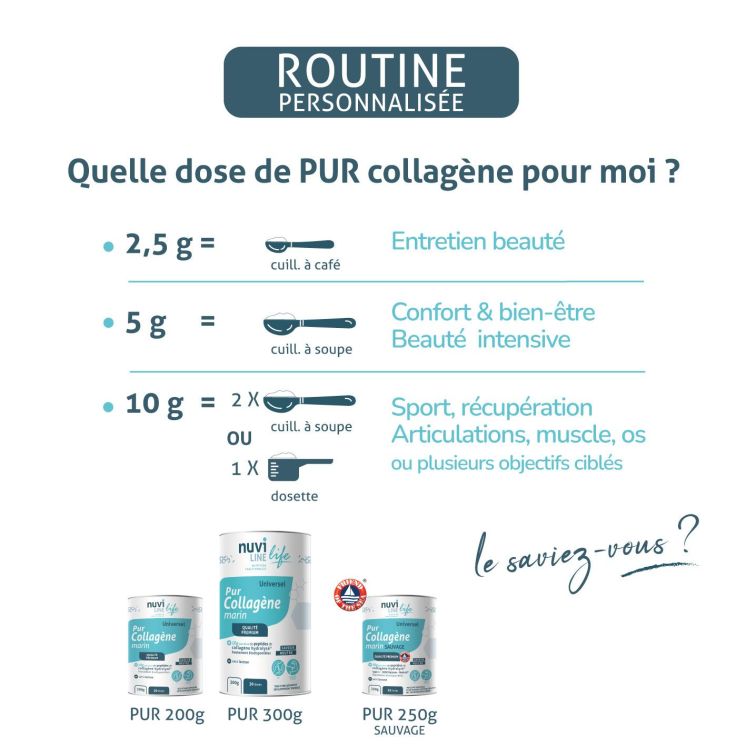 Collagène marin en poudre - 100% naturel
