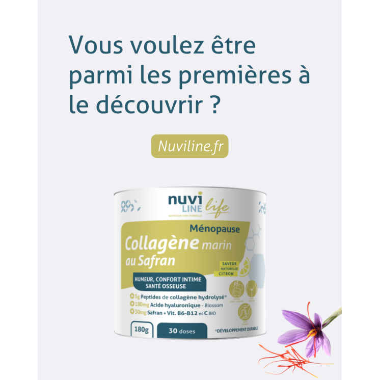 Collagène marin au safran - Ménopause