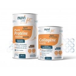 Pack DUO | Sport BOOSTER Collagène + Whey native BCAA - chocolat