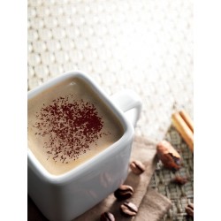 Boisson protéinée cappuccino (café mousse latte)