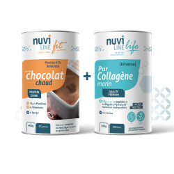 Pack Duo - Collagène marin pur + Chocolat