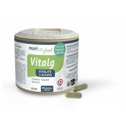 VITALG Complexe Vitalité 3 Algues  - Vegan - 90 Gélules