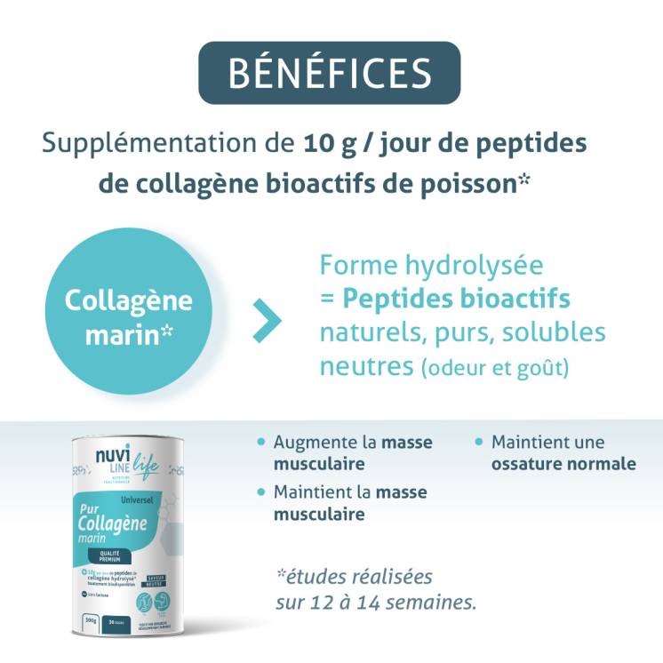 Collagène marin - Bénéfices et bienfaits